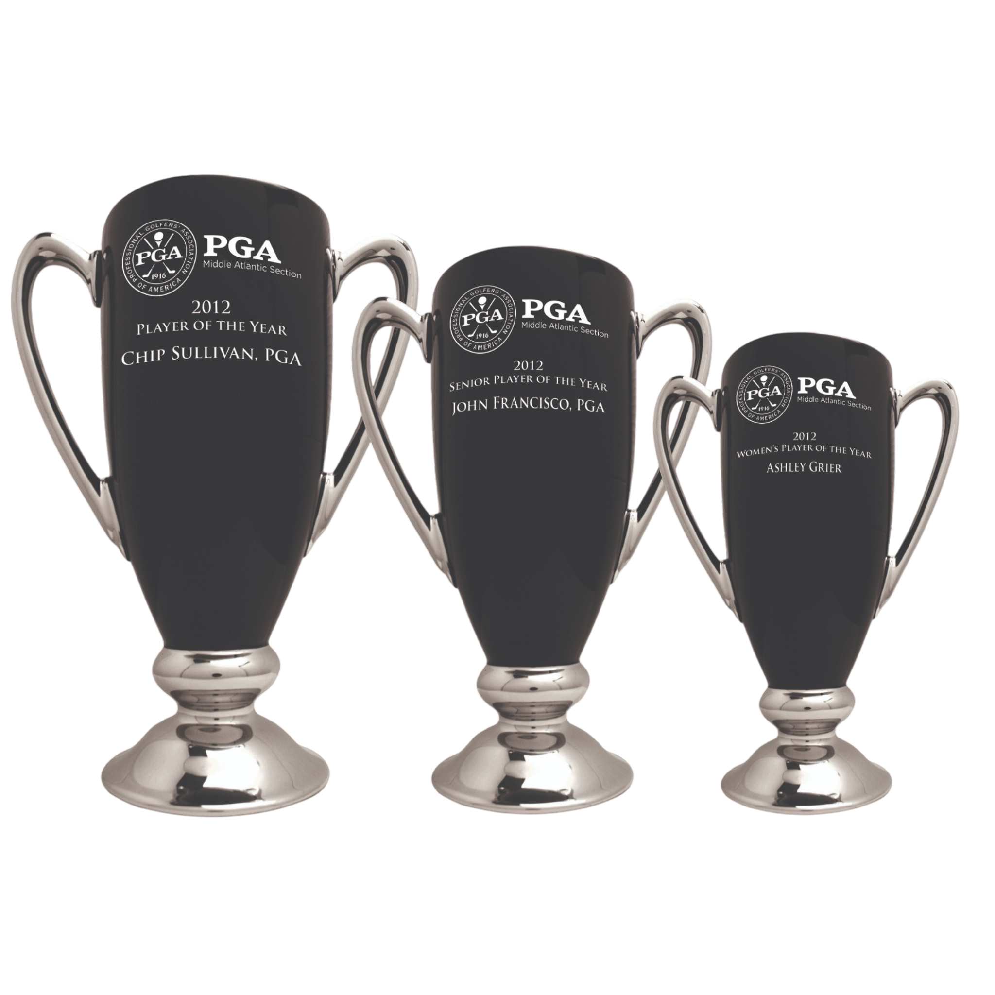 Custom Ceramic Trophy Cup with Handles