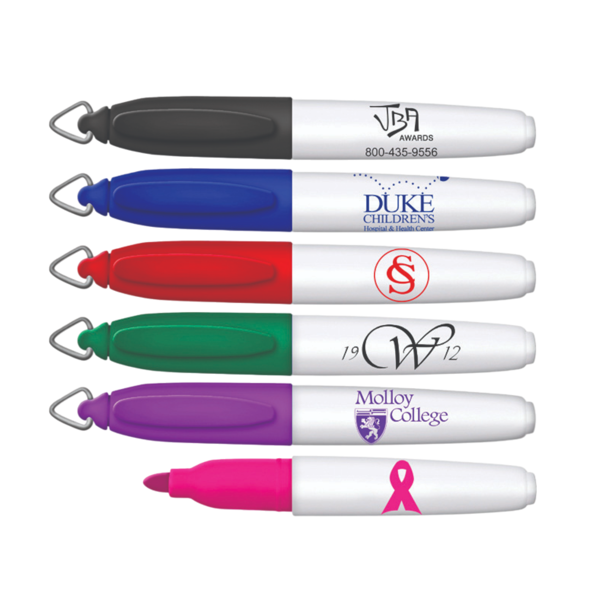 Mini Permanent Golf Ball Marking Pen With Key Ring