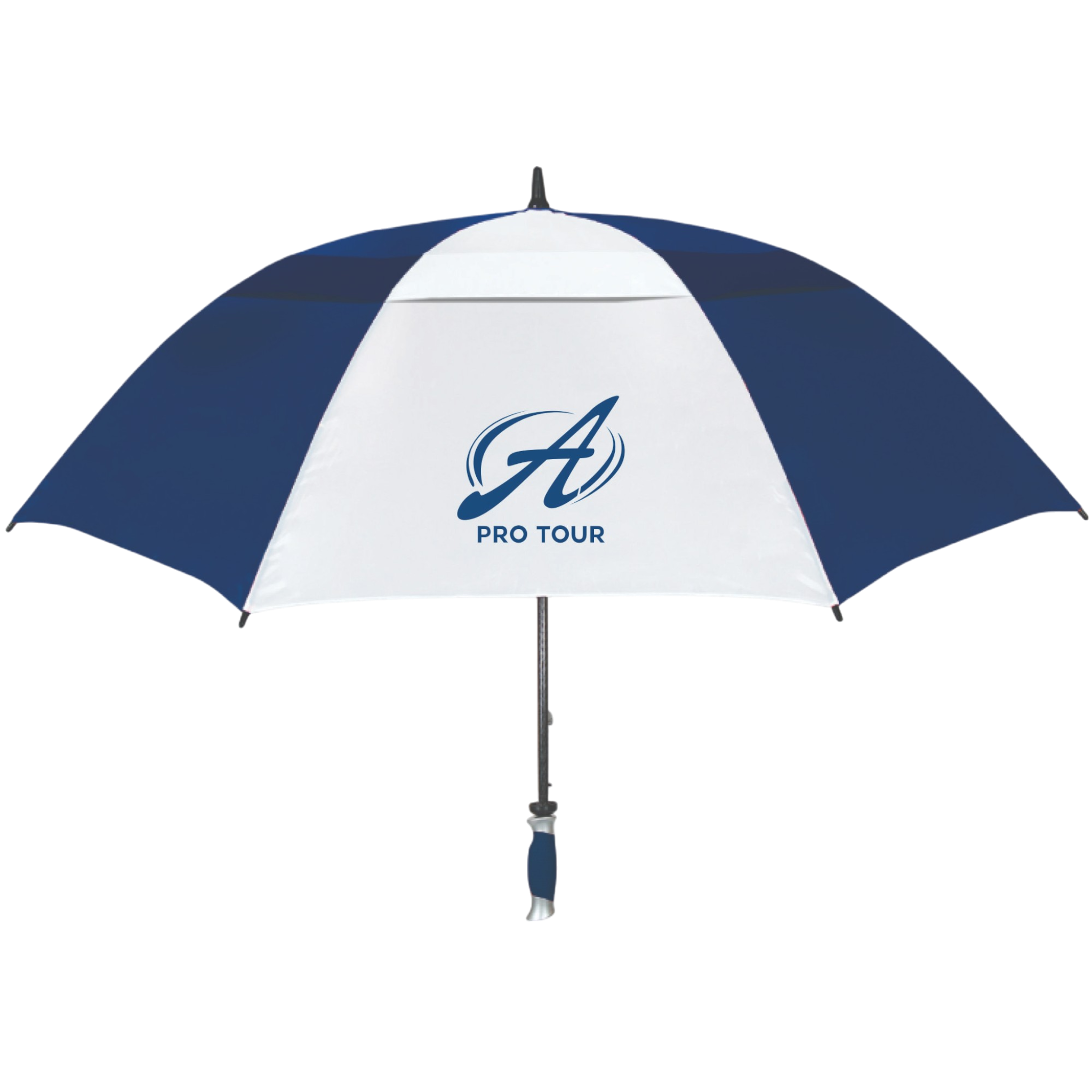 Vented Fiberglass 62" Umbrella With Soft Grip Handle