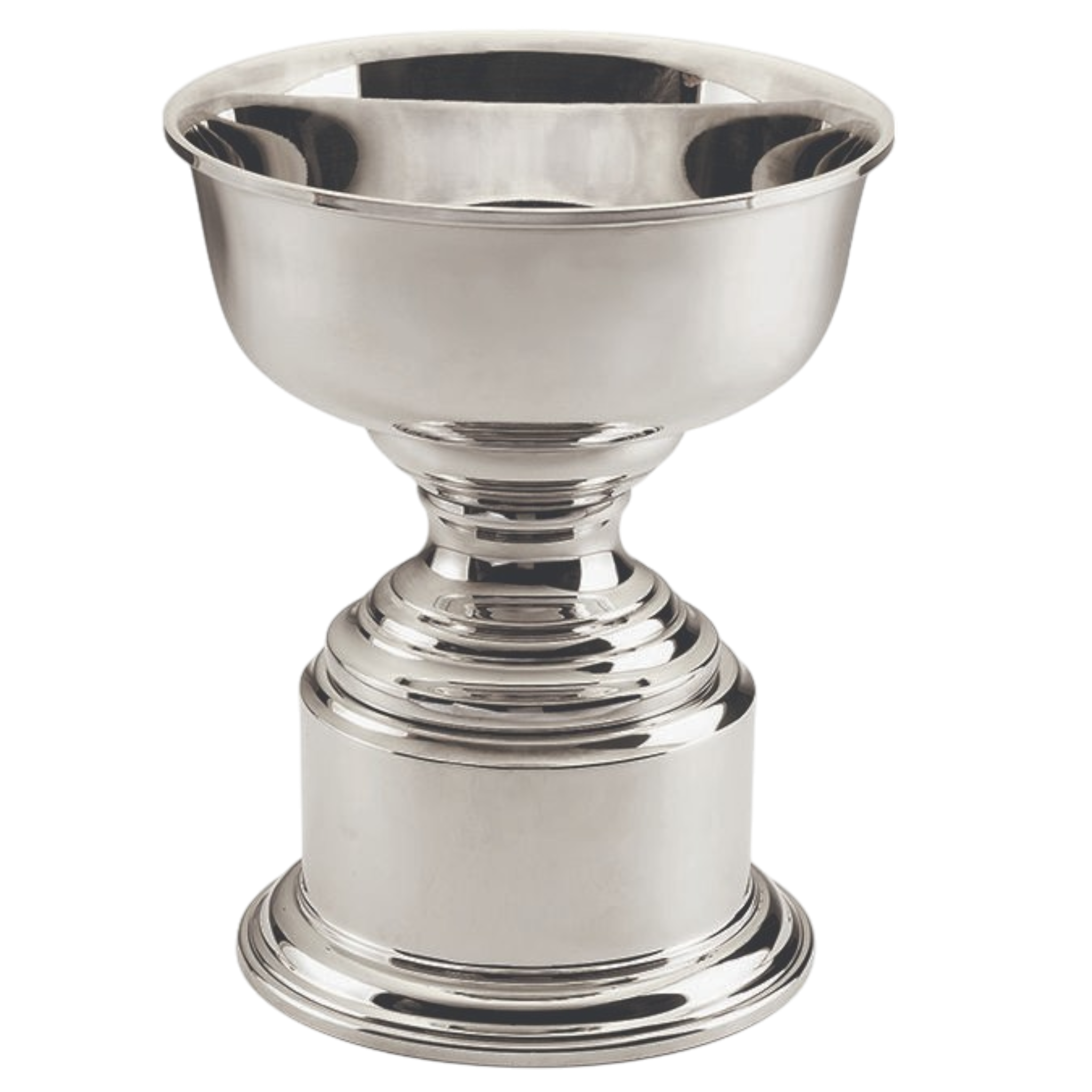 Pewter Paul Revere Bowl On Pewter Base