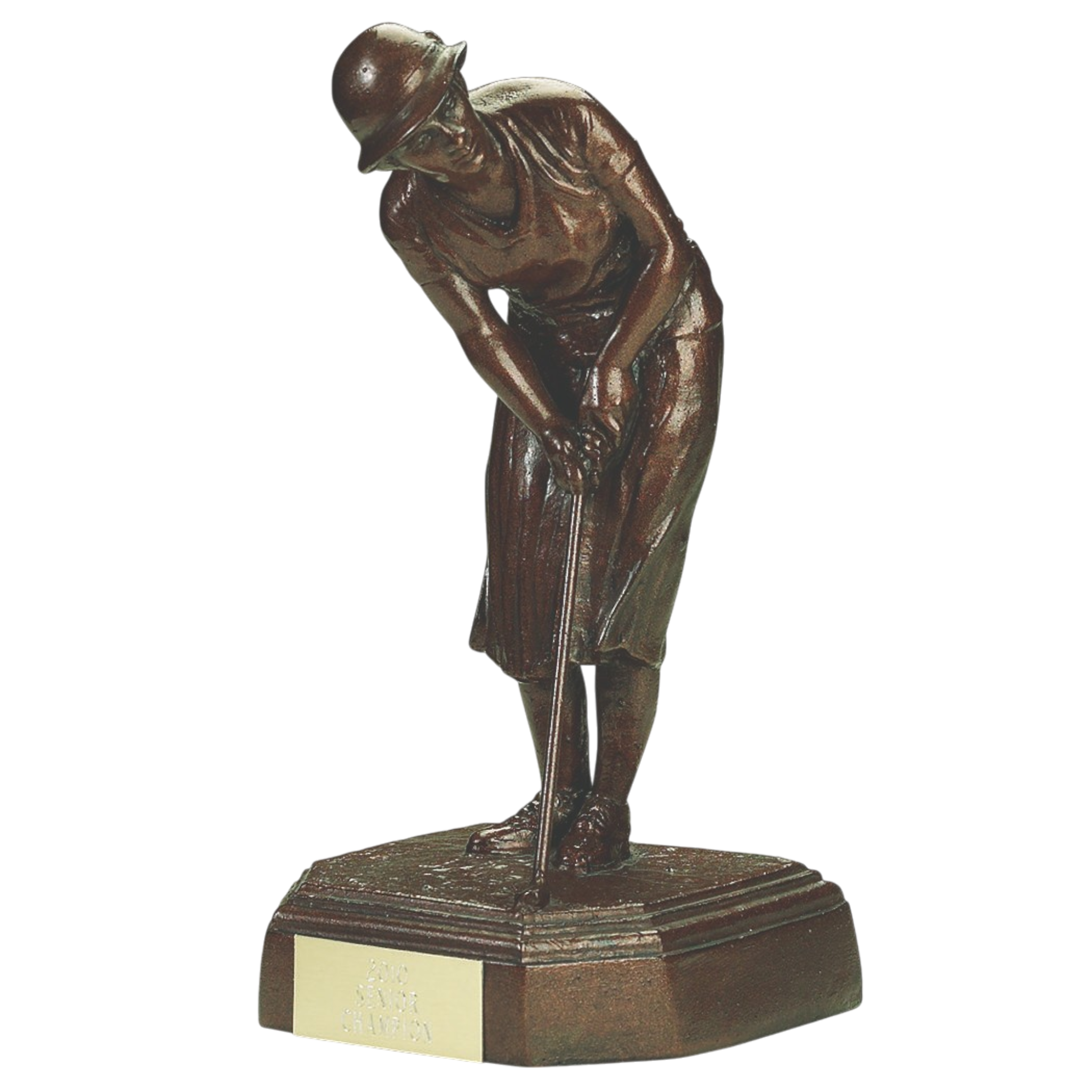 Female Golfer Putting