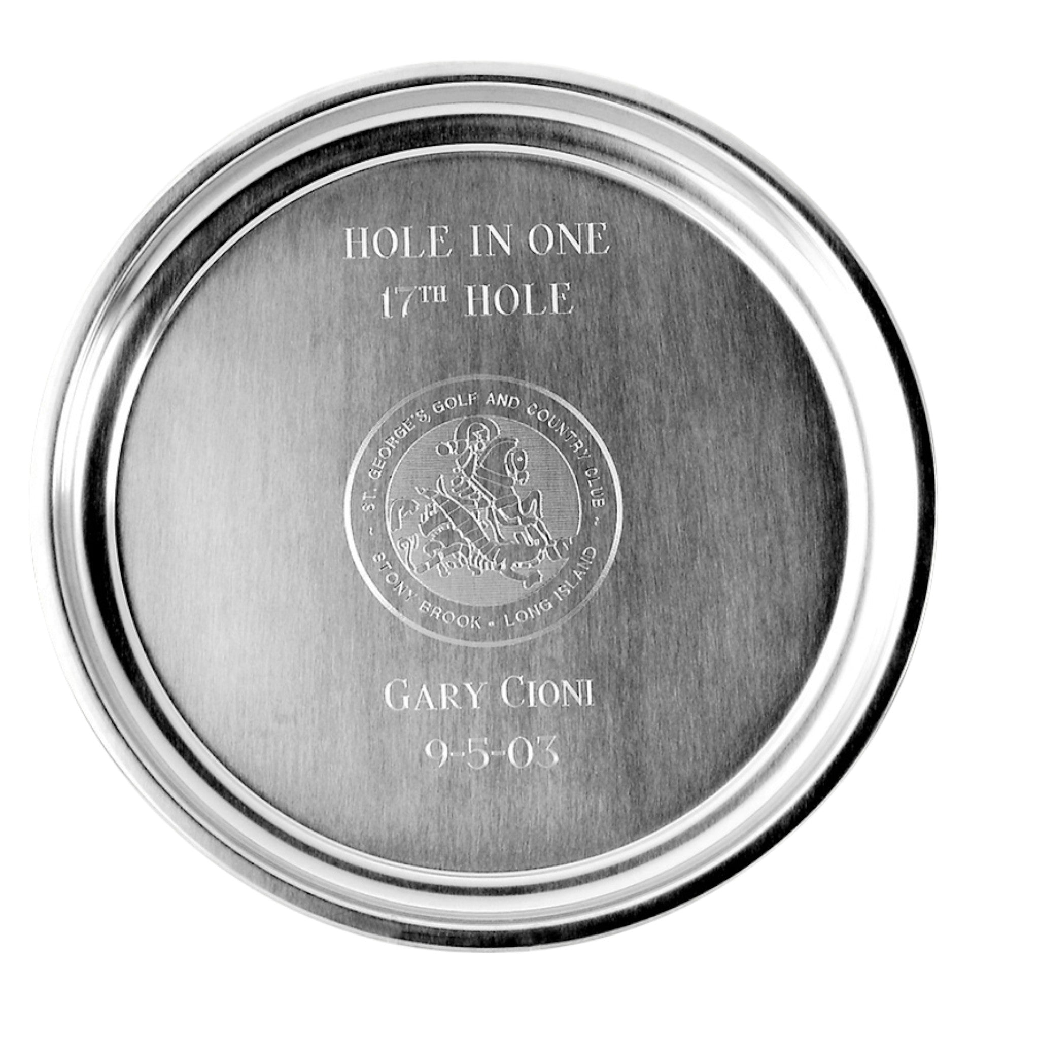 Pewter Gallery Edge Tray