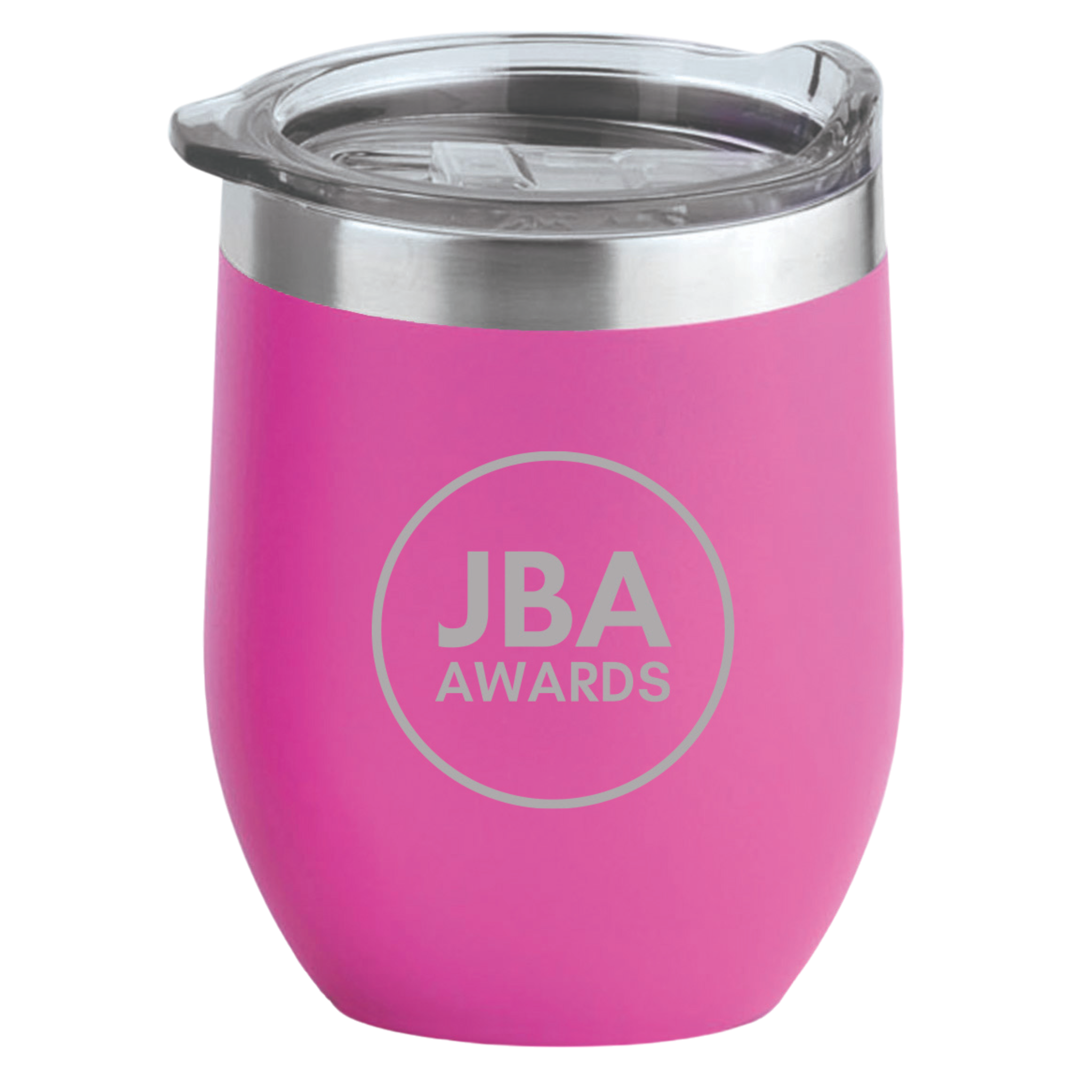 Stainless Steel 16 Oz. Powder Coated Insulated Wine Tumbler With Lasered Imprint