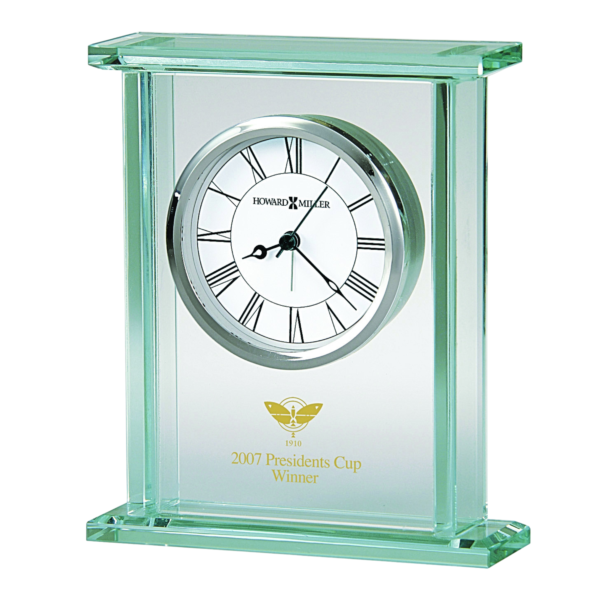 Glass Carriage Alarm Clock