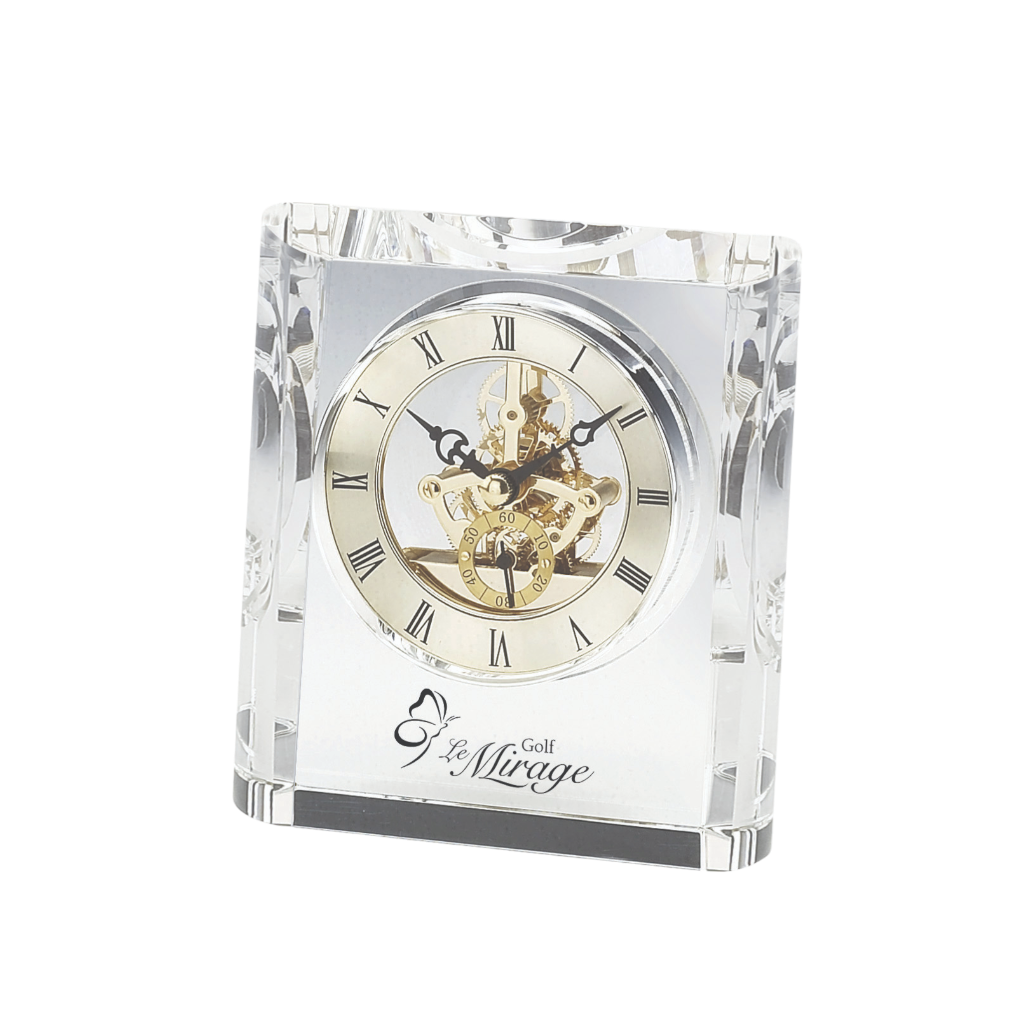 Crystal Desk Clock