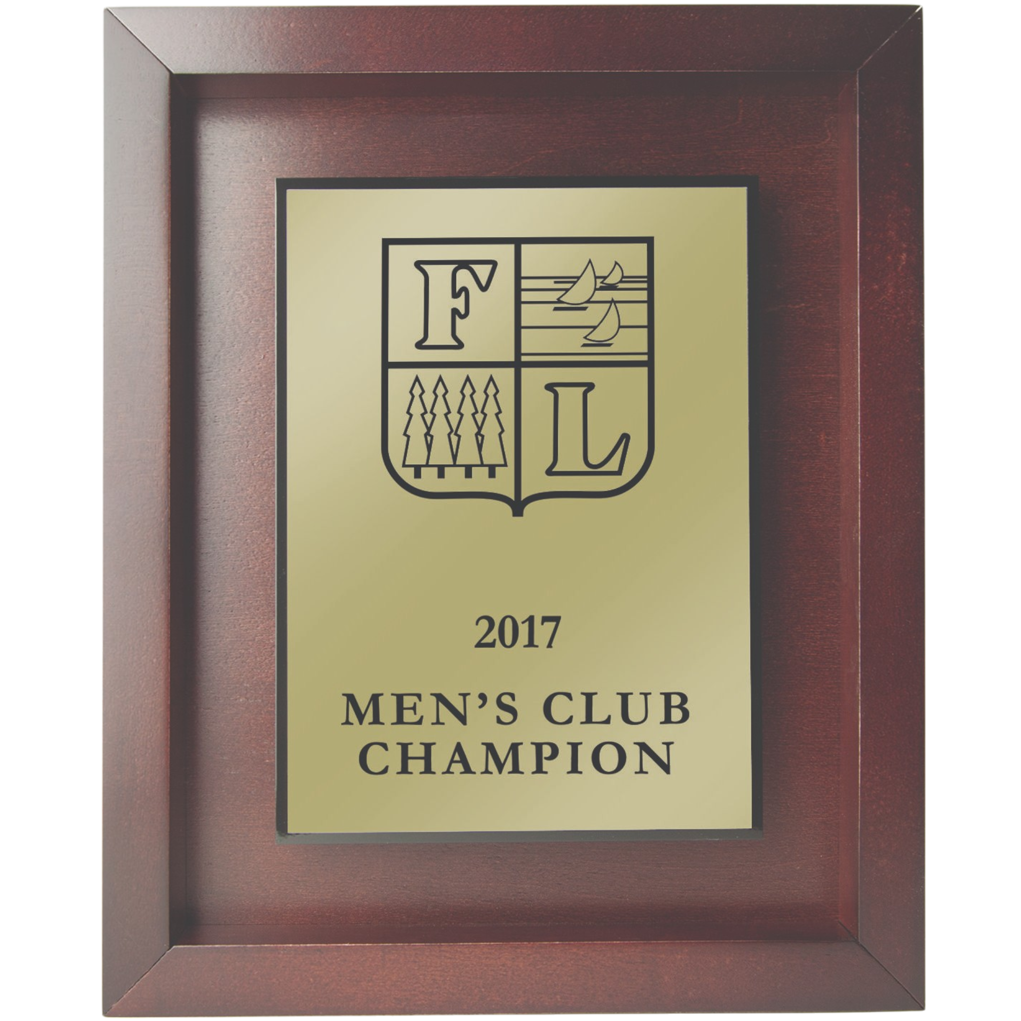 Companion Plaque With Engravable Gold Plate