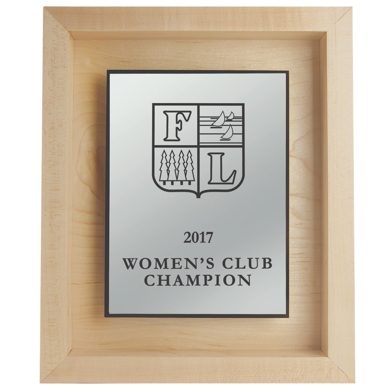 Companion Plaque With Engravable Silver Plate
