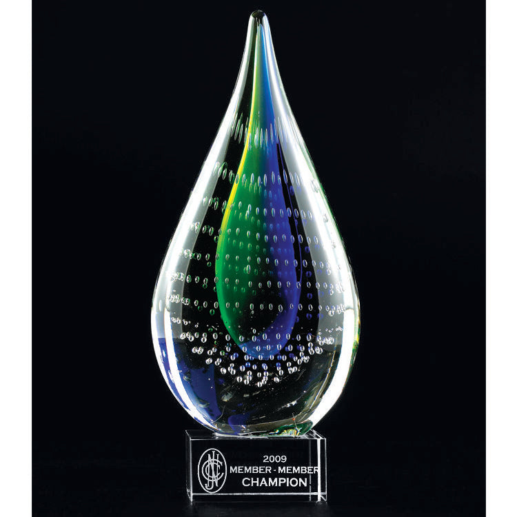 Teardrop Award - Murano Style