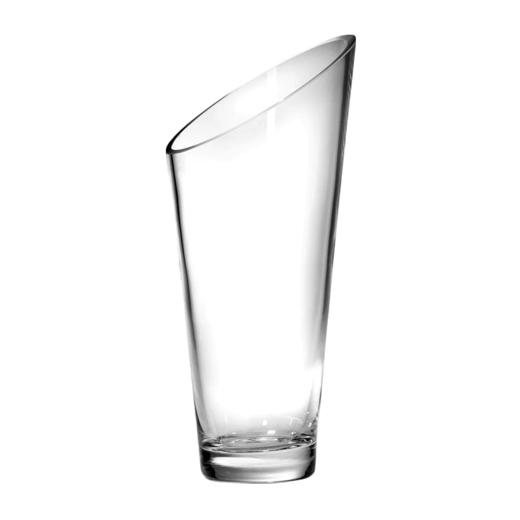 Luminous Slanted Vase