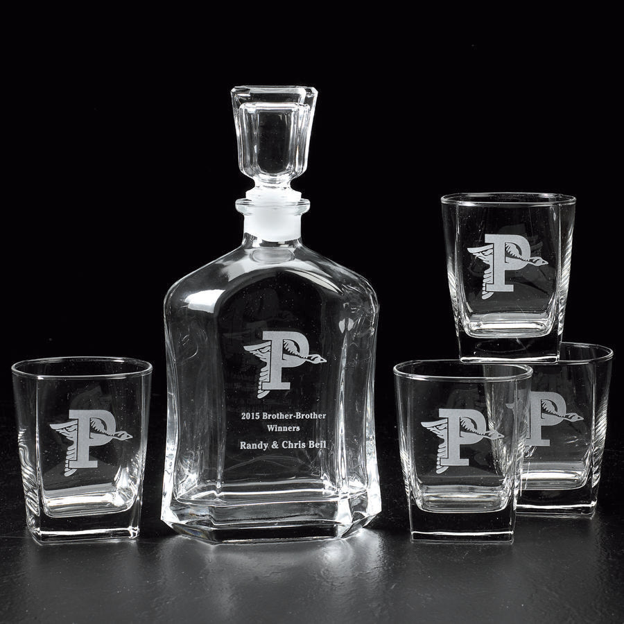 Decanter and Rocks Glass Set
