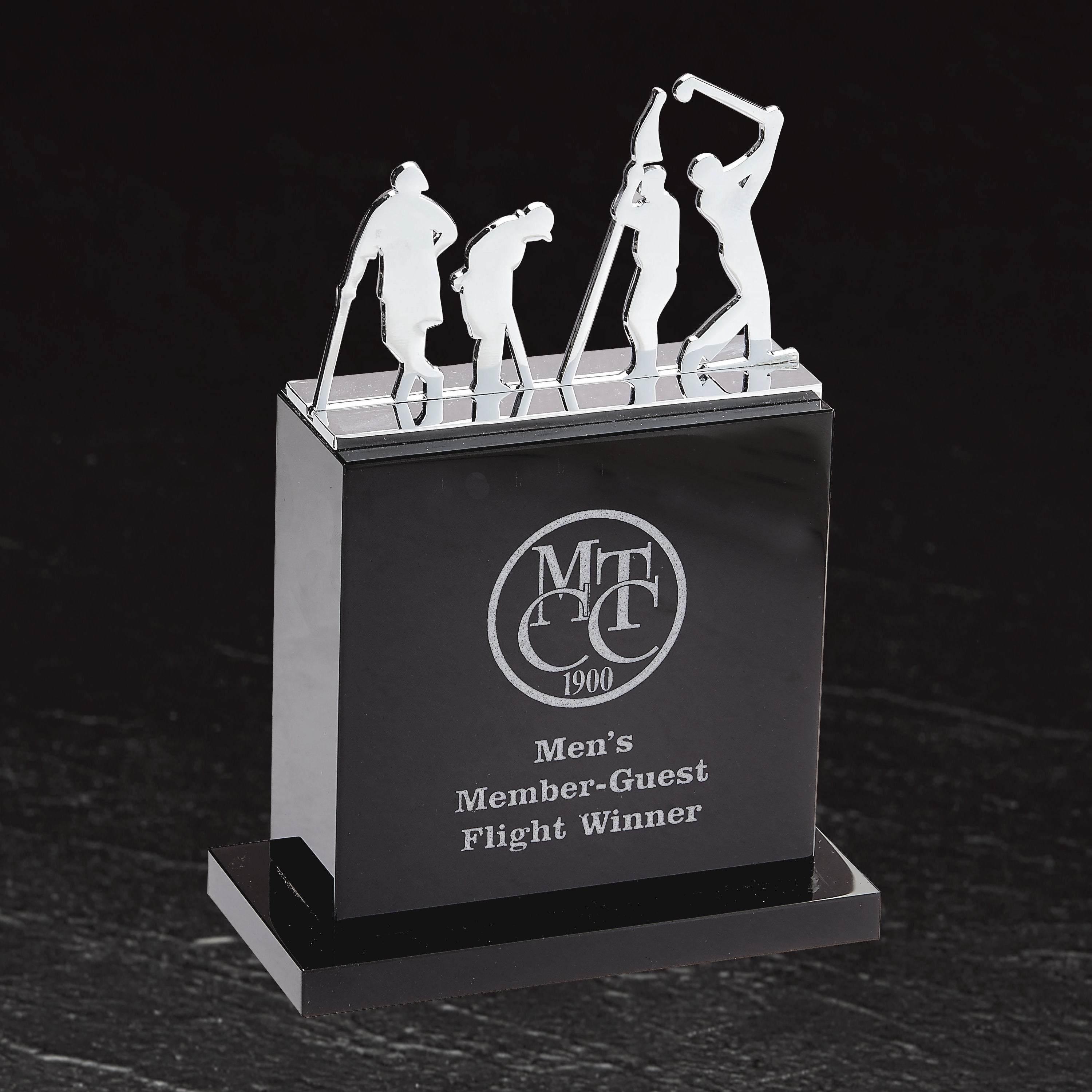 Ace Black Crystal and Metal Award