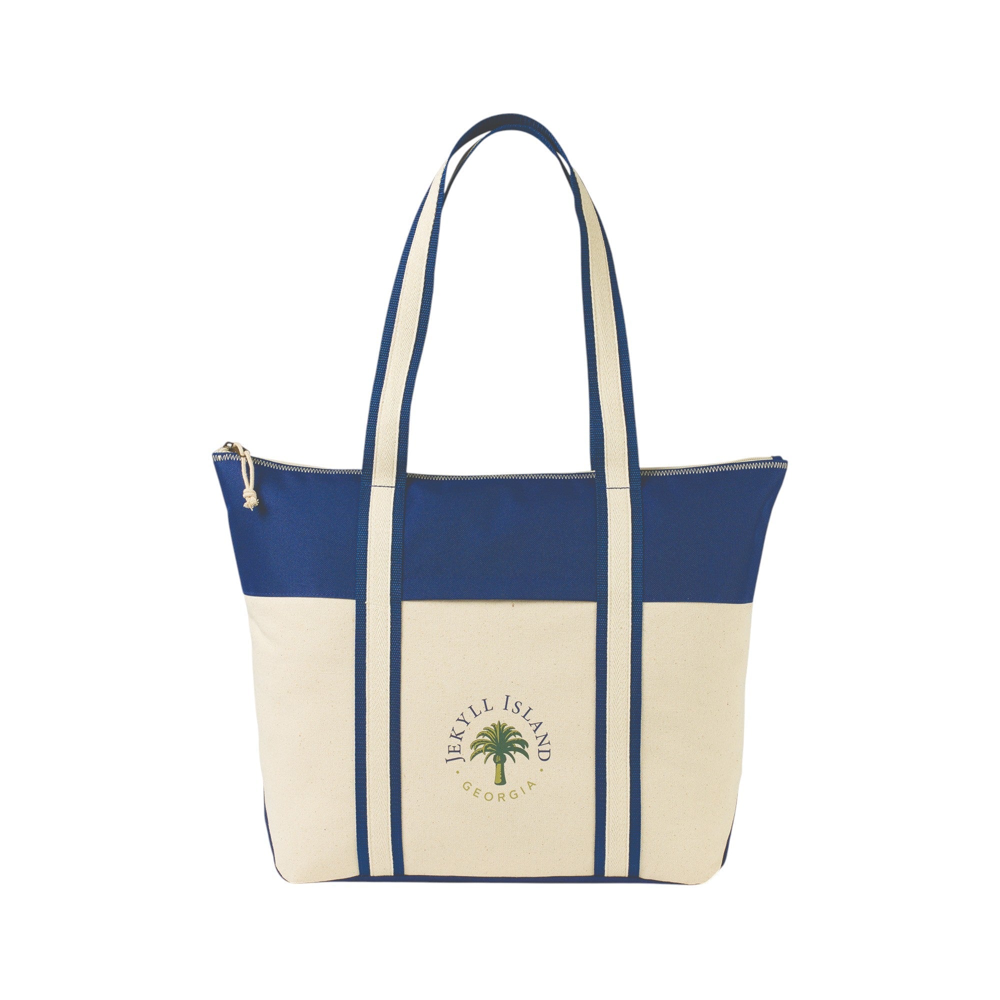 Canvas Zippered Tote