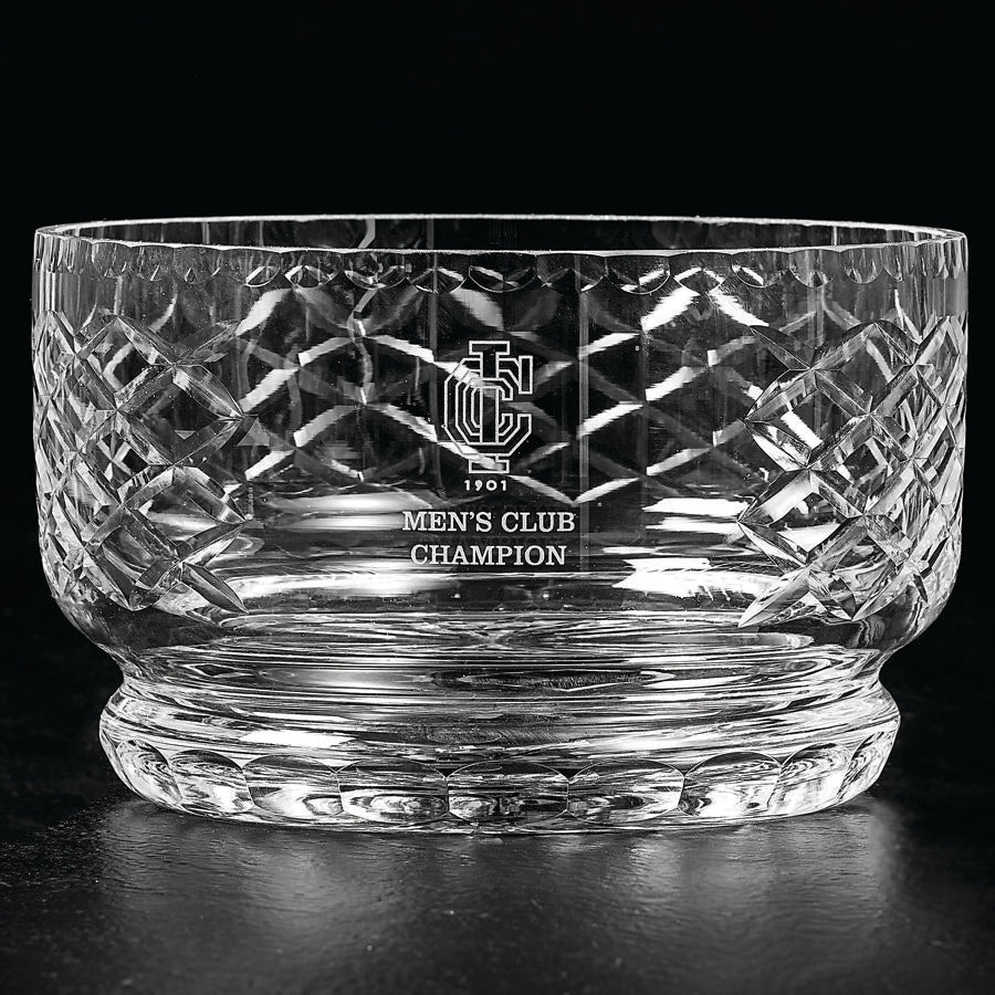 Optic Crystal Round Bowl