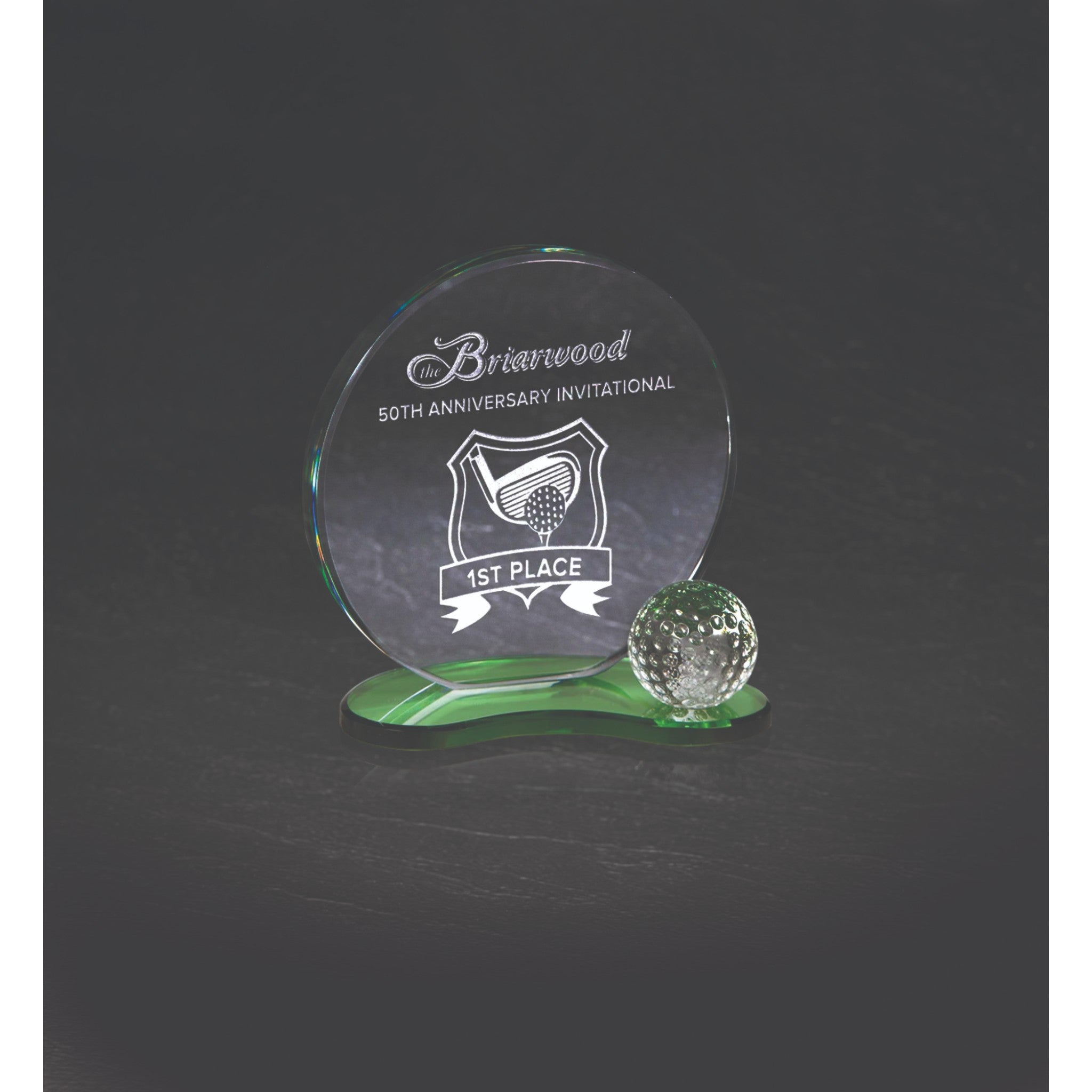 Emerald Crystal Golf Award