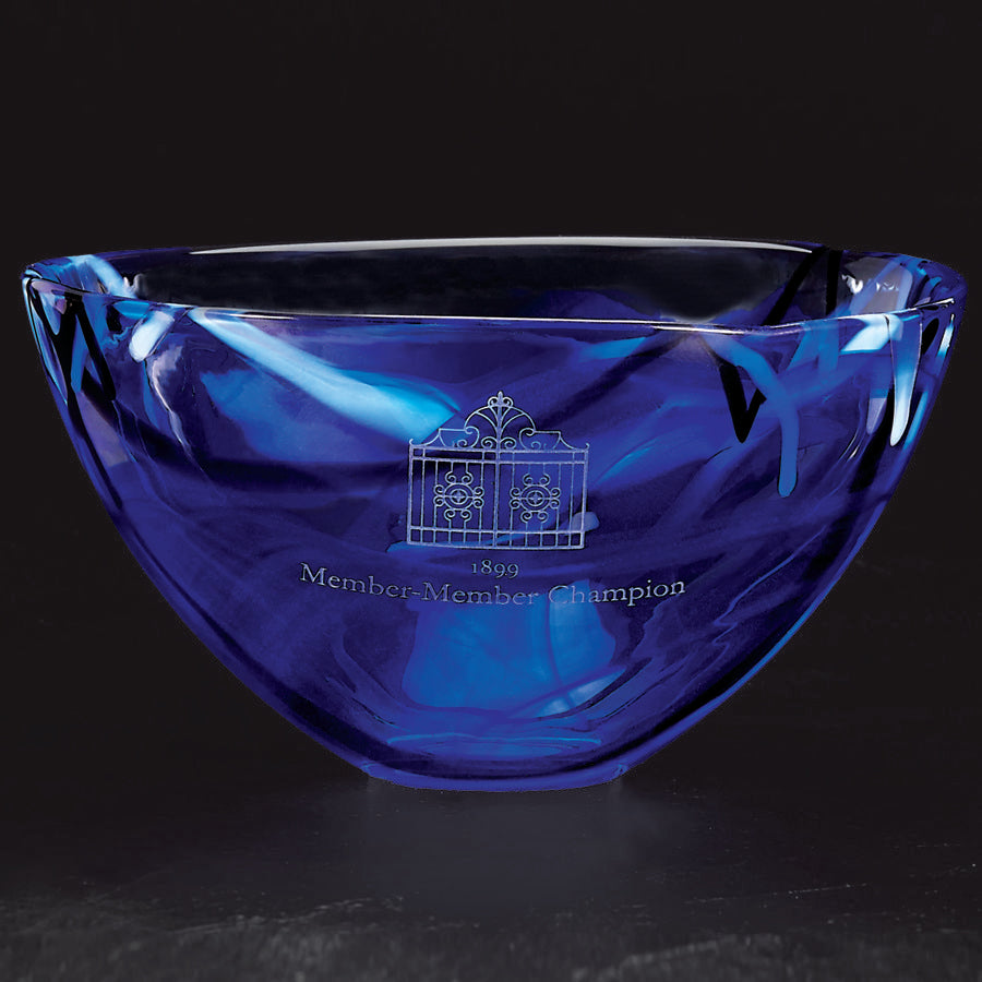 Contrast Blue Bowl