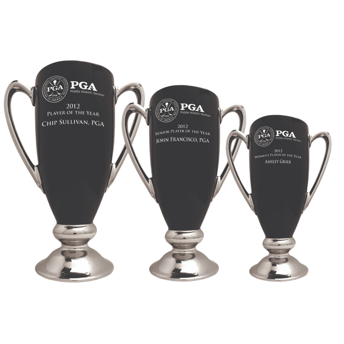 Custom Ceramic Trophy Cup with Handles