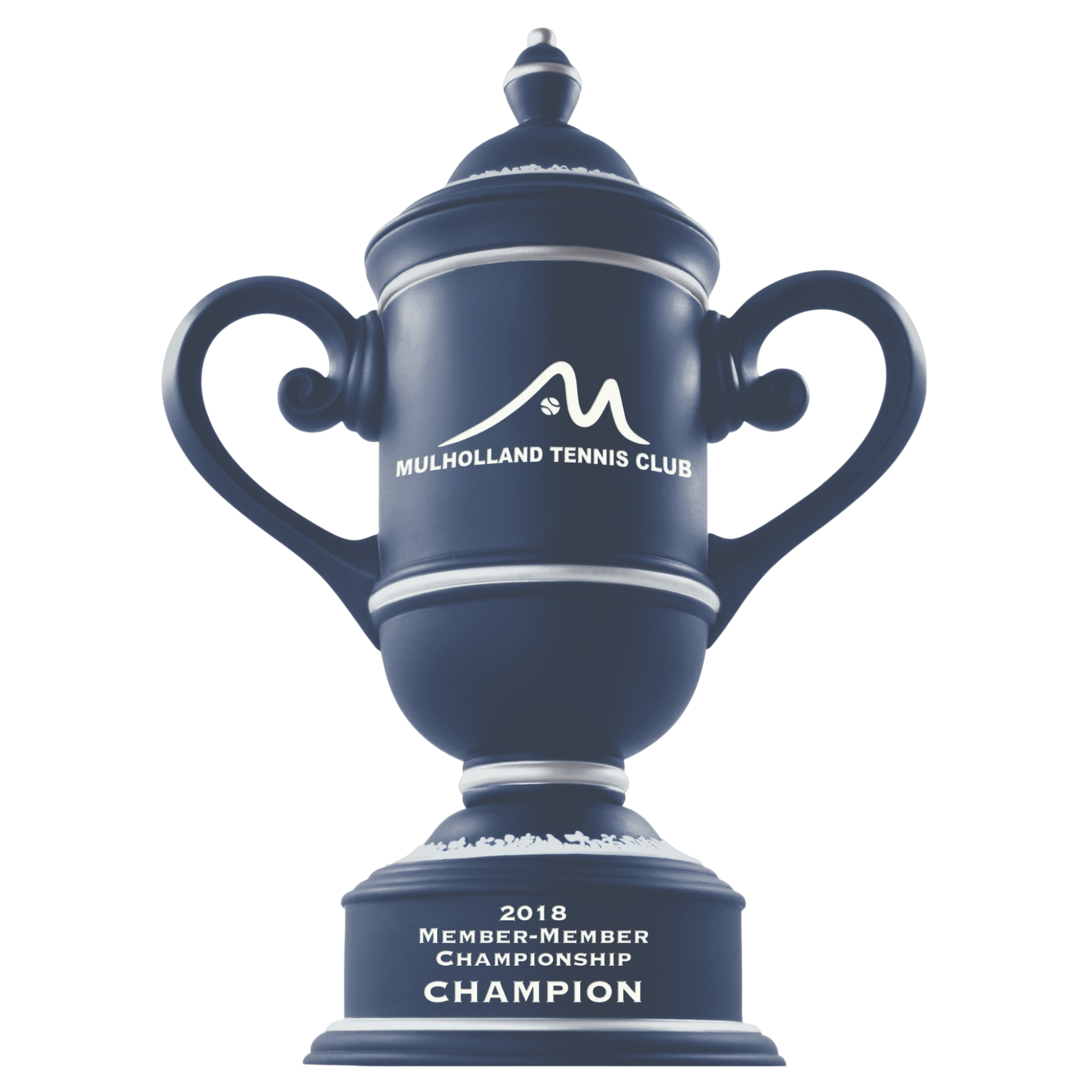 CERAMIC CUSTOM LOGOED TROPHY CUP