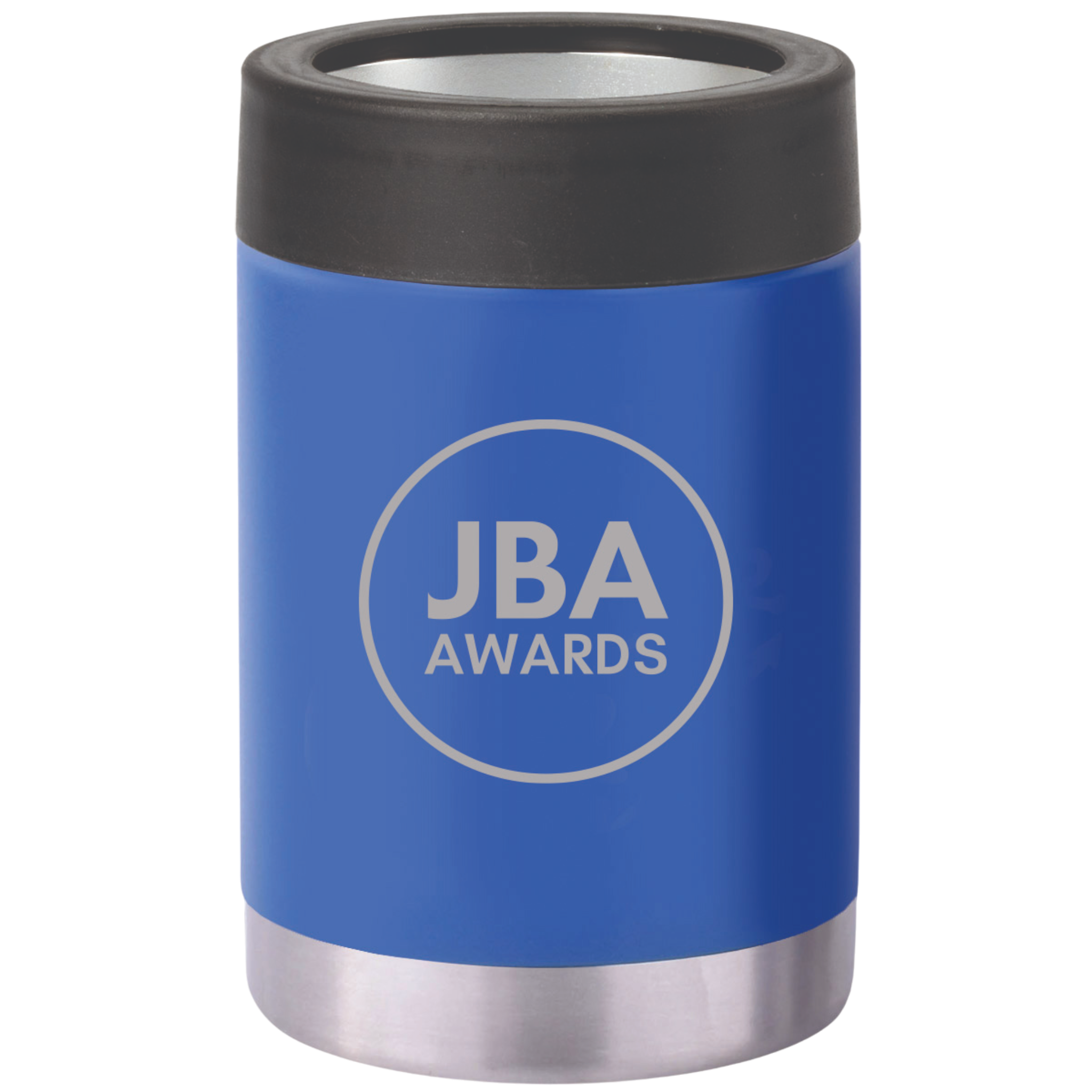 Stainless Steel Powder Coated Can Holder With Lasered Logo