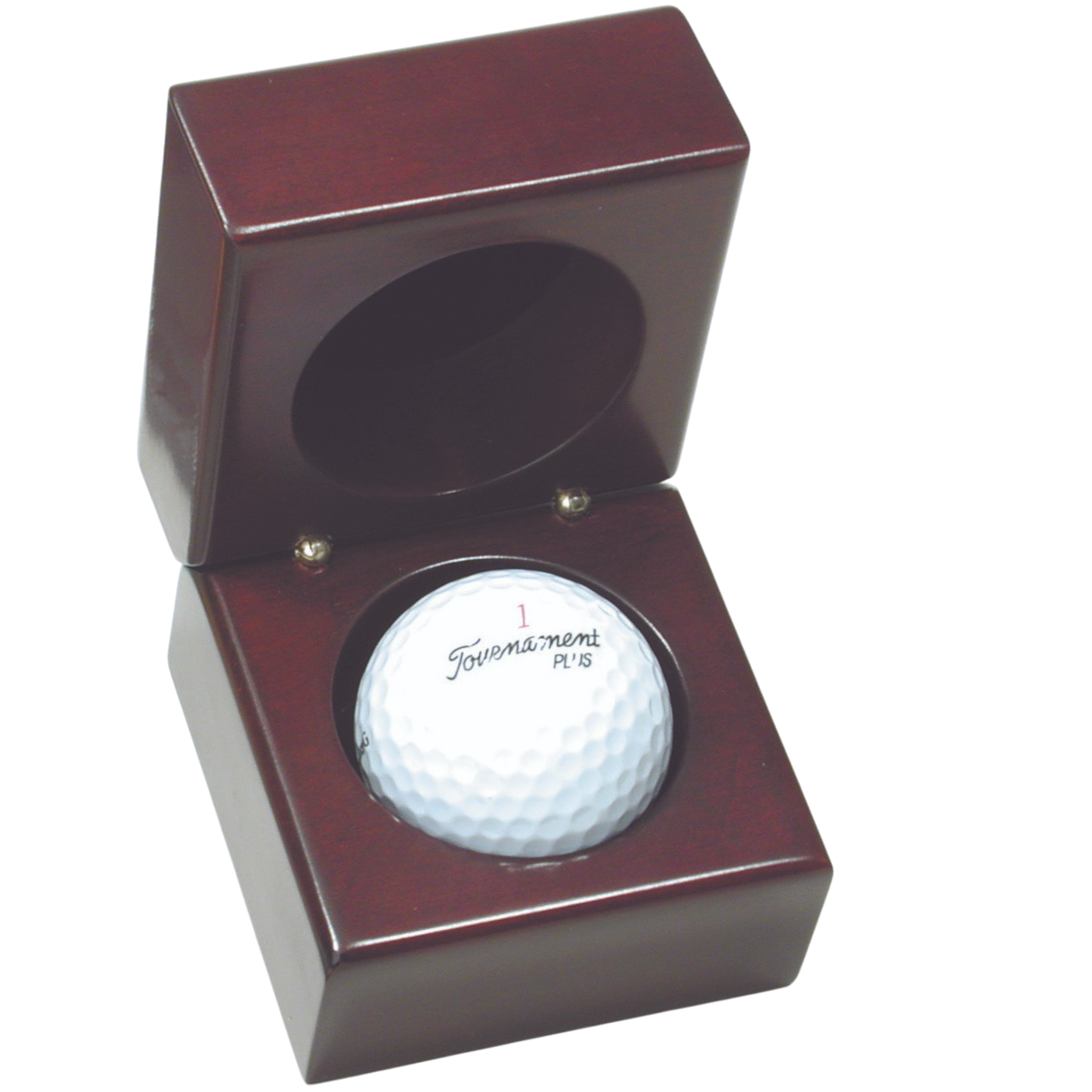 Cherry Wood Hole-In-One Ball Box