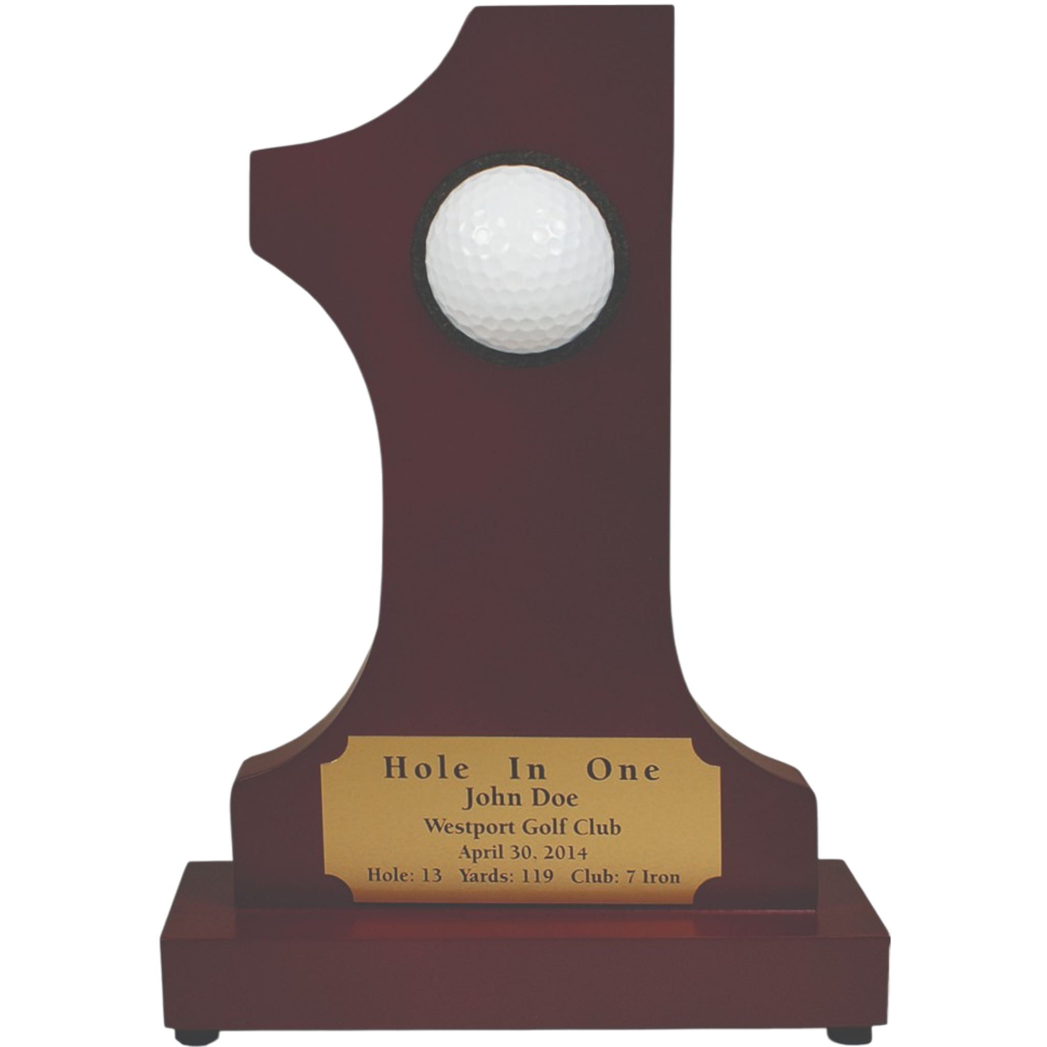 Rosewood Hole-In-One Trophy