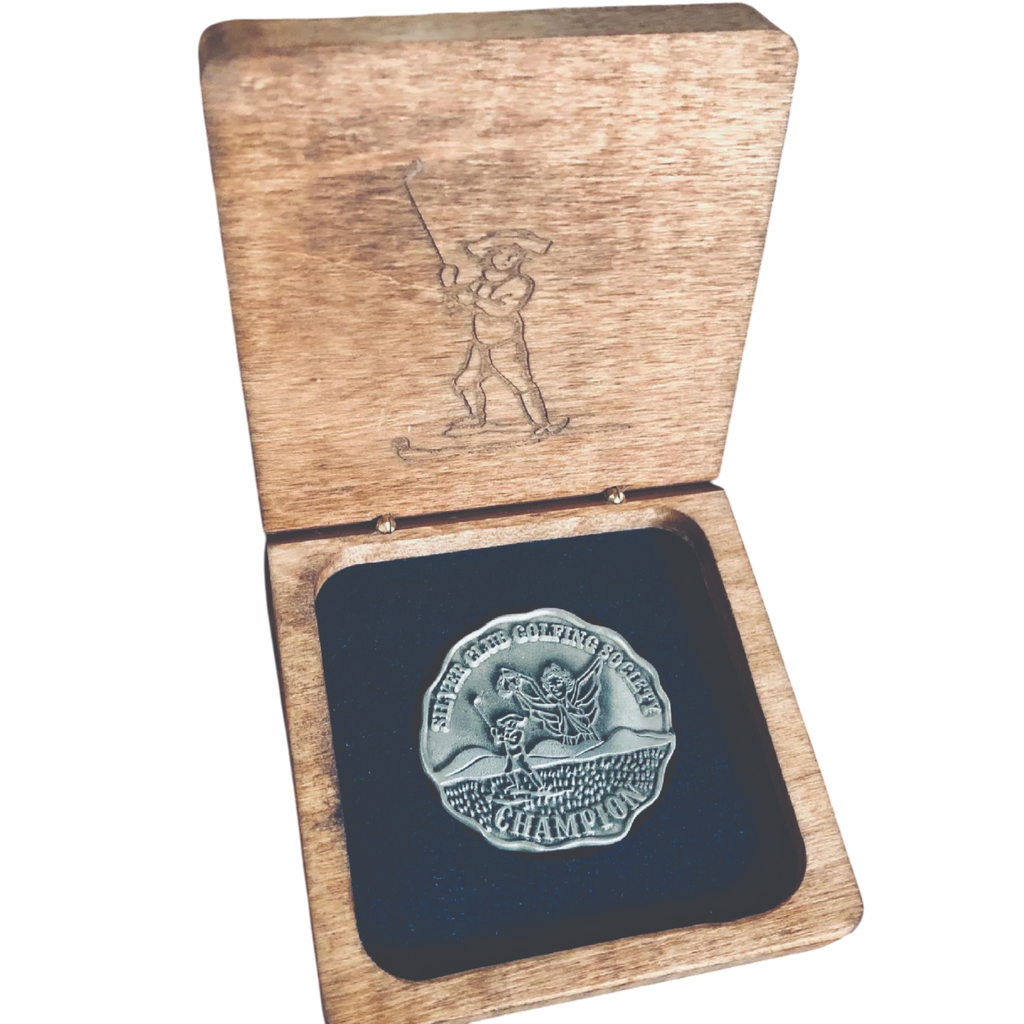 Wood Box Customized To Hold A Medal
