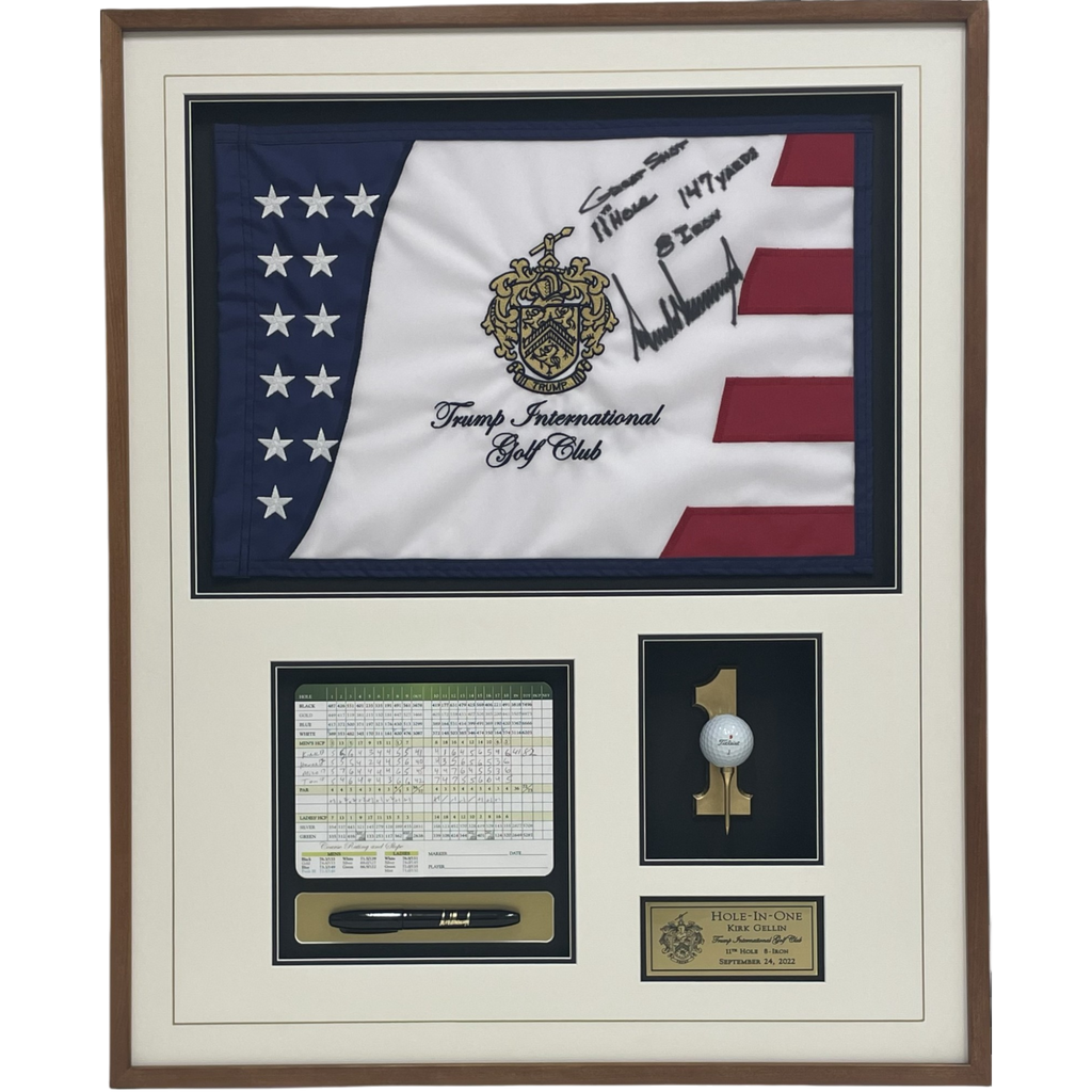 Custom Framed Hole-in-One Shadow Boxes